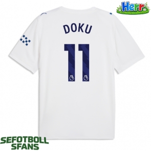 Manchester City Jeremy Doku #11 Tredje Tröja 2026-27 Kortärmad